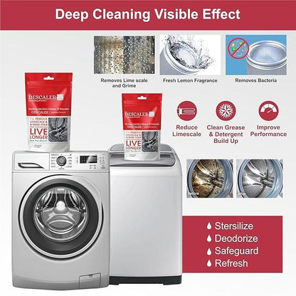 Washing Machine Cleaner - Descaler 100gm Each (Pack of 2)