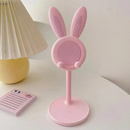 Adjustable Rabbit Cartoon Phone Stand